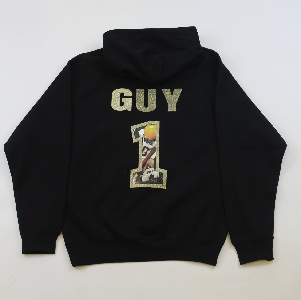 Hoodie with Name and Picture Inside Number