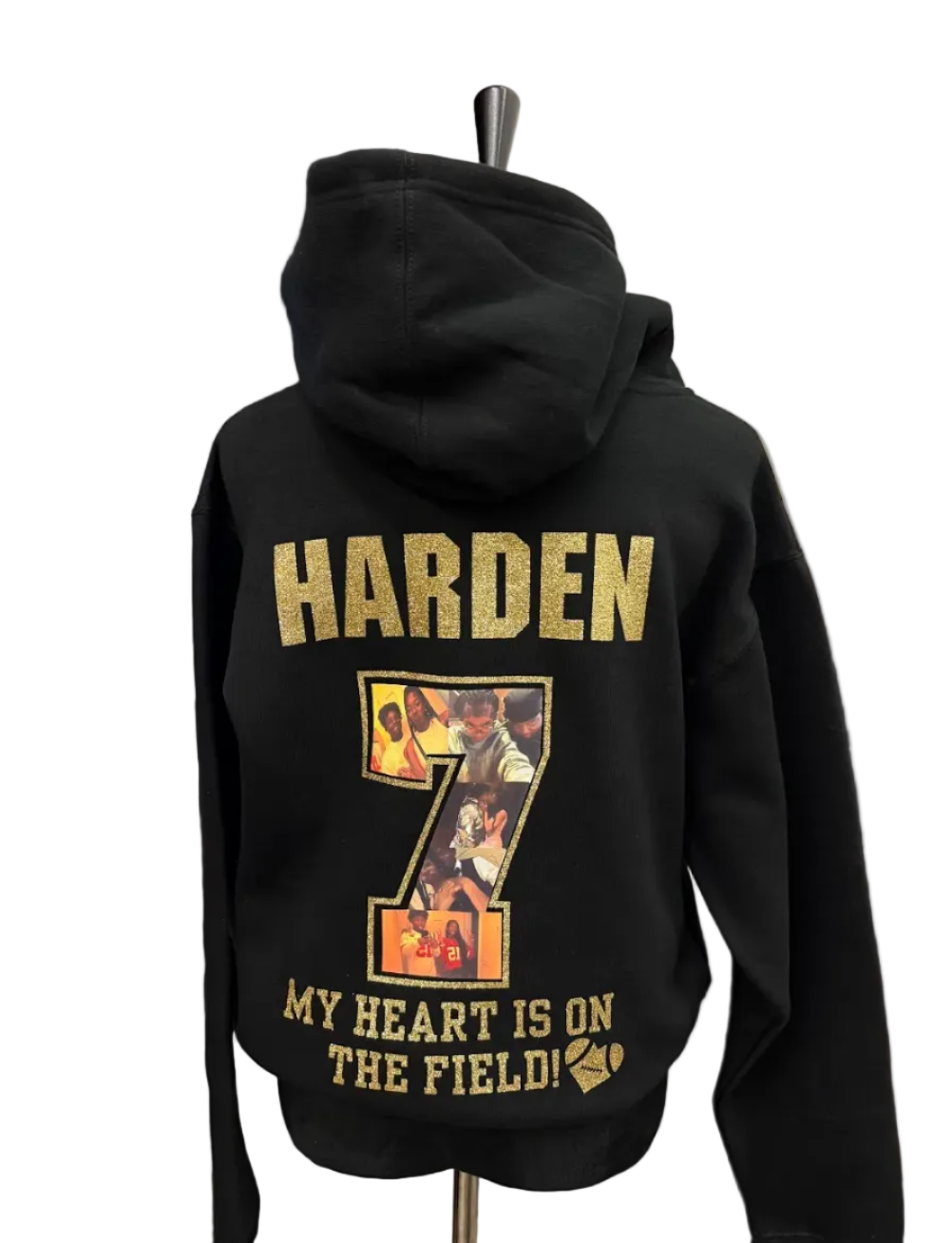 Football “my heart is on the field”