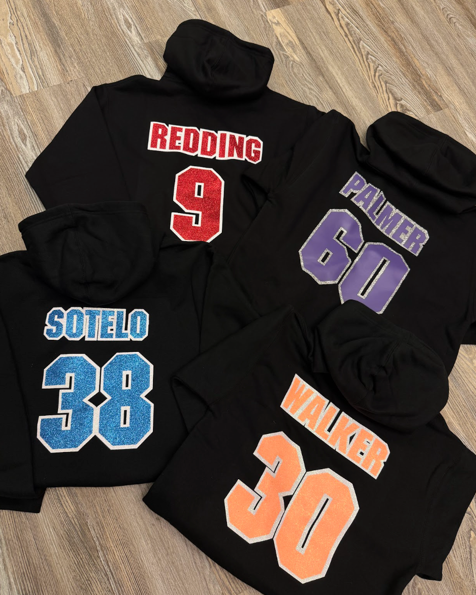 Hoodie With Name and Number