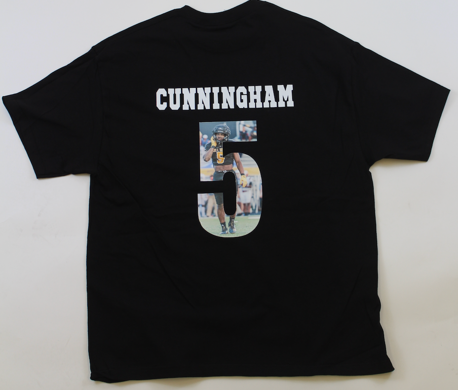 Regular T-Shirt with Name and Picture(s) in Number