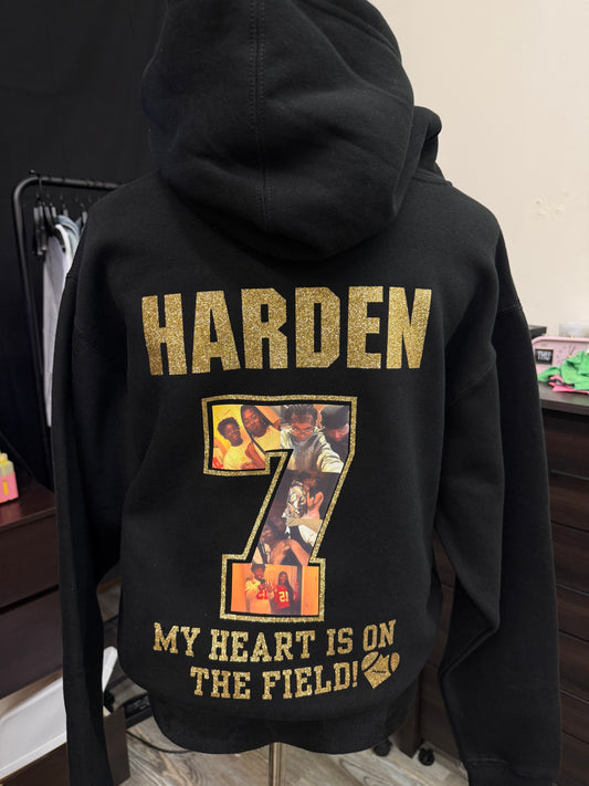 Football “my heart is on the field”