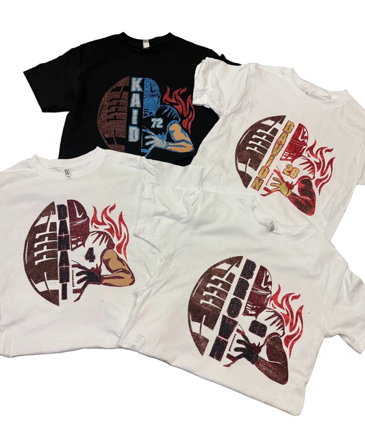 Football Player T-Shirt