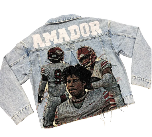 Tapestry Patch Jean Jacket