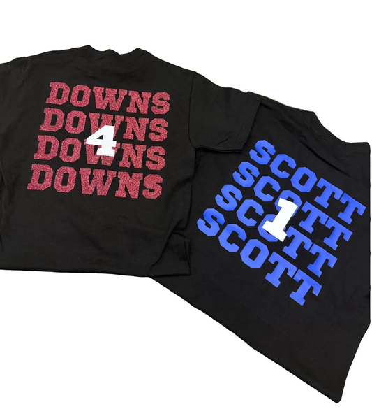Name Design on Regular T-Shirt